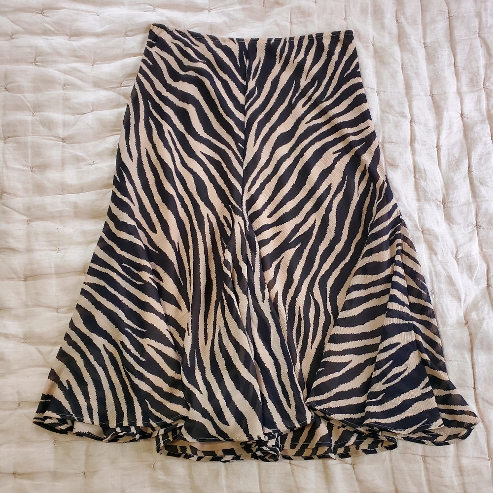 New York & Co. Animal print A line skirt